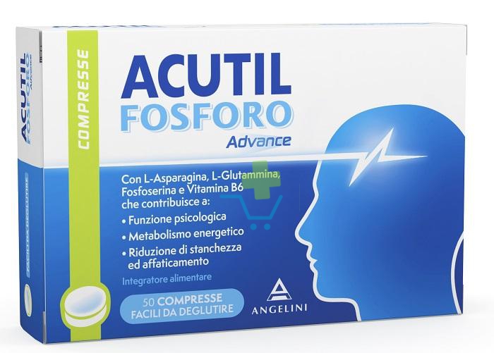 Acutil Fosforo Linea Advance Integratore Alimentare 50 Compresse