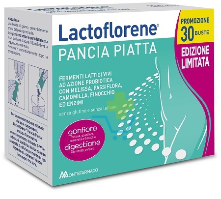 LACTOFLORENE PANCIA PIATTA 20 10 buste
