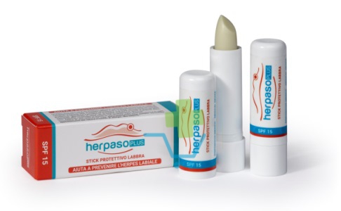 HERPASO PLUS SPF15 PROT LABBRA
