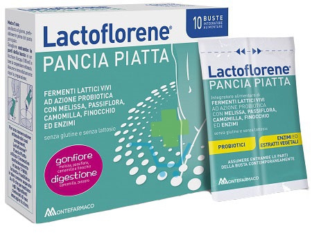 LACTOFLORENE PANCIA PIATTA 10BUST