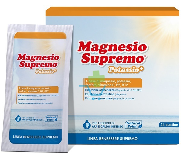 MAGNESIO SUPREMO POTASSIO  24 bustine