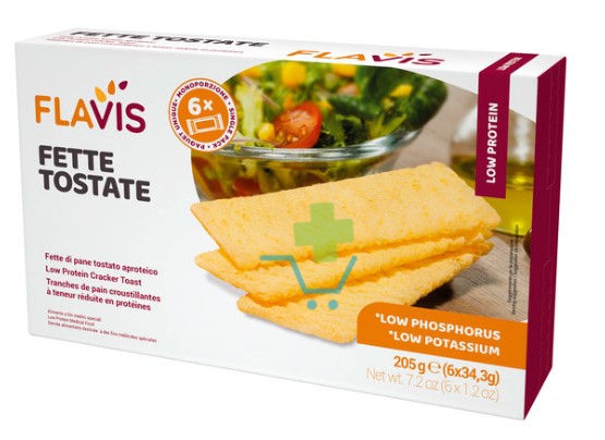 Flavis Fette Tostate 205g