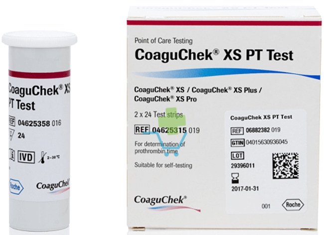 Roche Diagnostics Coaguchek Xs Pt Test 2x24str