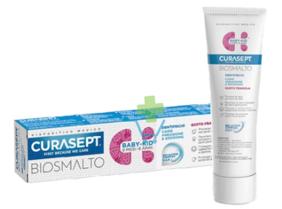 Curasept Biosmalto Curasept Biosmalto Bb-kid Fragola
