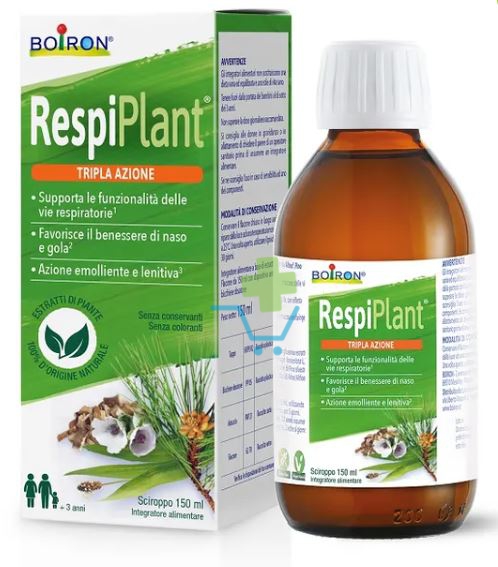 Boiron Respiplant Sciroppo 150ml