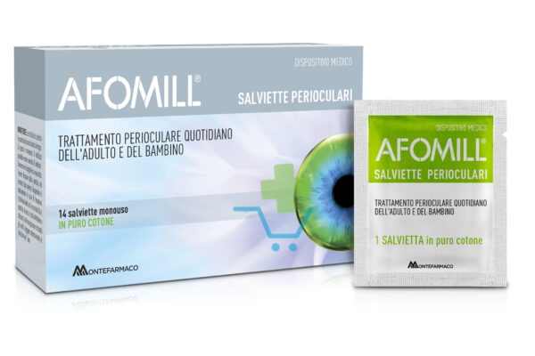 Afomill Salviette Oftalmiche 14pz