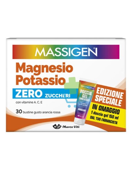 Massigen Magnesio K S/z Edizione Speciale con Gel Doccia Omaggio