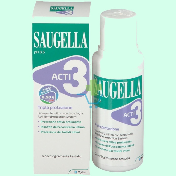Saugella Acti3 Tp 250ml