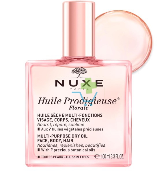 Nuxe Linea Huile Prodigieuse Olio Secco Floreal Viso Corpo Capelli 100 ml