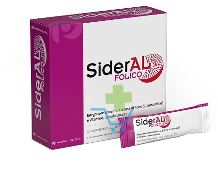 Pharmanutra Linea Vitamine Minerali SiderAl Folico 20 Stick