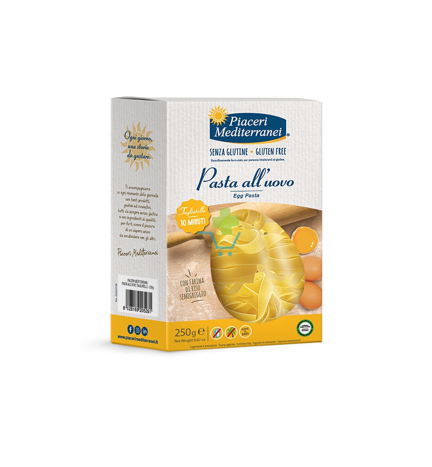 Piaceri Mediterranei Piaceri Mediterranei Tagliatelle Uovo 250g