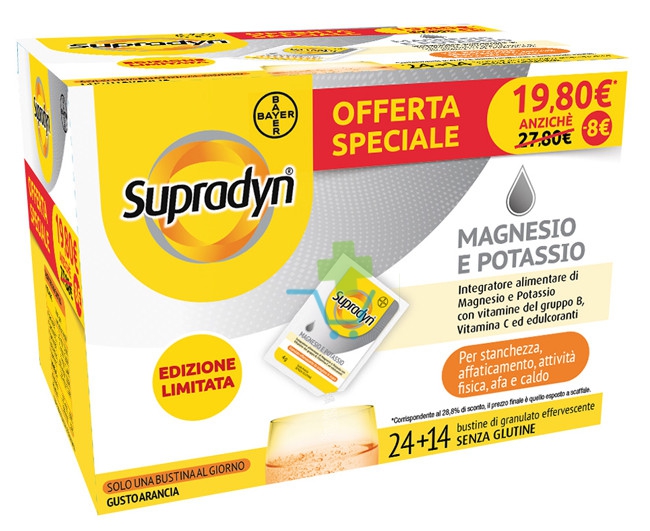Supradyn Magnesio/potassio Supradyn Mgk Limited 14+24bust