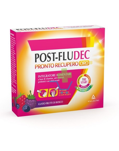 Angelini Postfludec Frutti di  Bosco Pronto Recupero  12bust