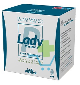 Corman Lady Presteril Assorbenti Notte Ali Ripiegati