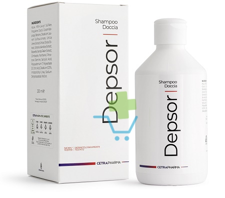 Cetra Pharma Depsor Shampoo Doccia 250ml