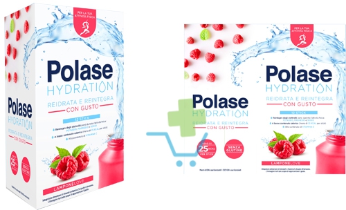 Glaxosmithkline C.health. Polase Hydration Lampone 12 bustine