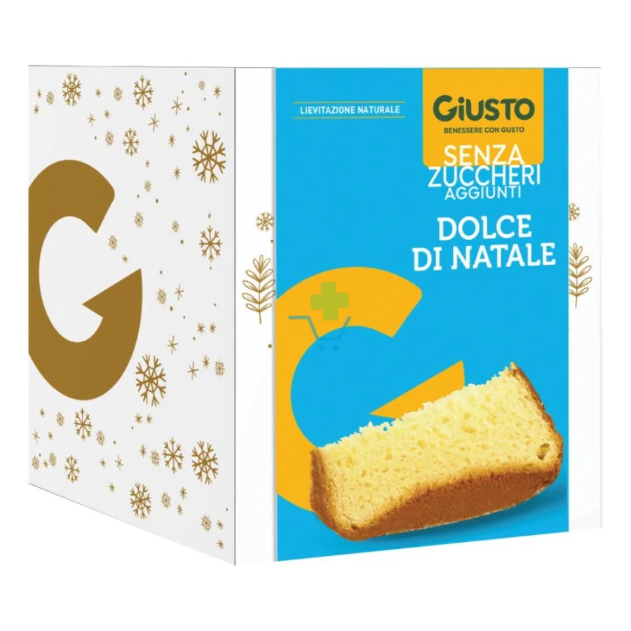 Giusto Senza Zuccheri aggiunti Dolce Natalizio Pandoro