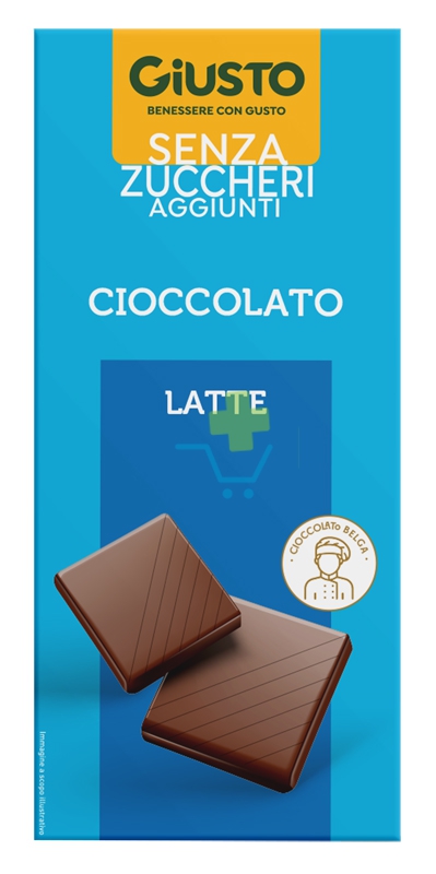 Giusto S/zucch Cioc Latte 85g