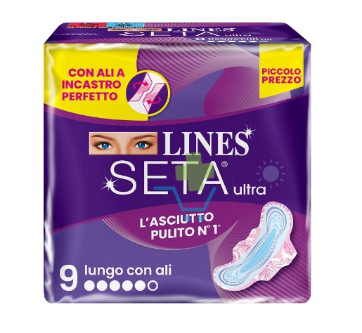 Fater Lines Seta Ultra Lungo Ali 9pz