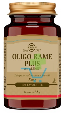 Solgar It. Multinutrient Oligo Rame Plus 100cpr