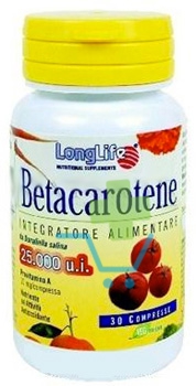 LongLife Betacarotene 60 Compresse