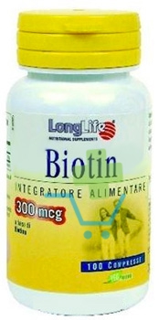 LongLife Biotin 100 Compresse