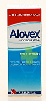 Alovex Linea Protezione Orale Collutorio Lenitivo Lesioni Mucosa Orale 120 ml