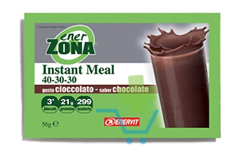 EnerZona Linea Alimentazione Dieta a ZONA Instant Meal Cioccolato 40-30-30