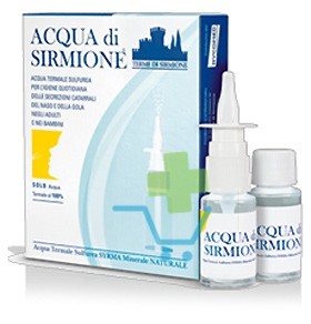 Acqua di Sirmione Protezione Vie Respiratorie Acqua Termale Spray 6 Flaconcini