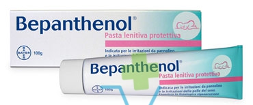 Bepanthenol Linea Bambini Pasta Protettiva Rigenerante Lenitiva 100 g