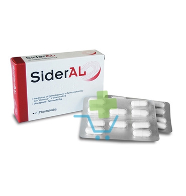 Pharmanutra Linea Vitamine Minerali SiderAl Ferro Liposomiale 20 Capsule