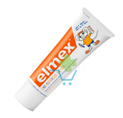 elmex Linea Igiene Dentale Quotidiana Dentifricio Bimbi Protezione 0-6 Anni 50ml
