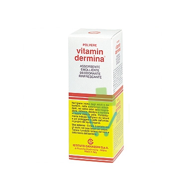 Vitamindermina Linea Corpo Trattamento Assorbente e Protettivo 100 g