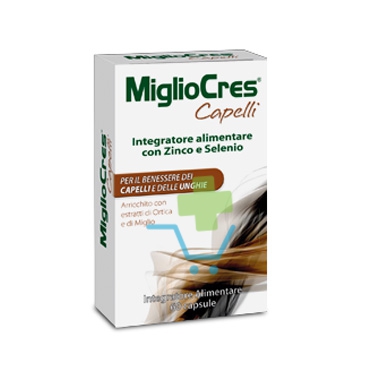 MiglioCres Linea Capelli Splendenti MiglioCres Capelli Anti-Caduta 60+60 Capsule