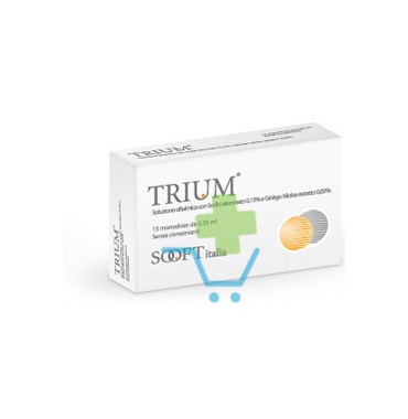 Sooft Italia Linea Salute degli Occhi Trium Collirio Rigenerante 15 Flaconcini