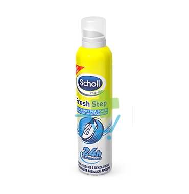 Scholl Linea Sudorazione Piedi Fresh Step Trattamento Deodorante Scarpe 150 ml