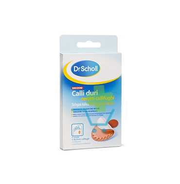 Scholl Linea Calli e Durezze Trattamento Calli Duri 6 Cerotti Callifughi