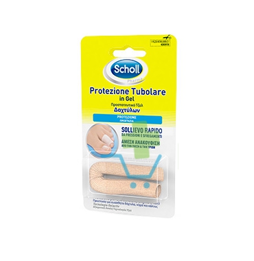 Scholl Linea Calli e Durezze Trattamento Dolore 1 Protezione tubolare in Gel