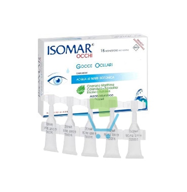 Isomar Linea Pulizia e Salute degli Occhi Soluzione in Gocce Oculari 15 Fialette