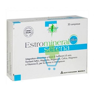 Estromineral Linea Menopausa Serena Plus Integratore Alimentare 30 Compresse
