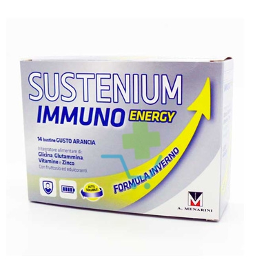 Menarini Linea Sustenium Immuno Energy Integratore Alimentare 14 Buste Arancia