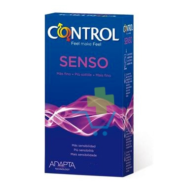 Control Linea Contraccezione Protezione 6 Profilattici Sottili Adapta Senso
