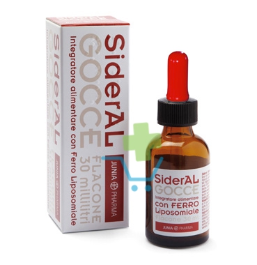 Junia Pharma Linea Vitamine Minerali SiderAl Ferro Liposomiale Gocce 30 ml