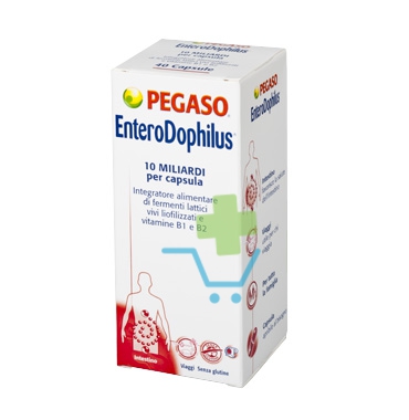Pegaso Linea Intestino Sano EnteroDophilus Integratore Alimentare 40 Capsule