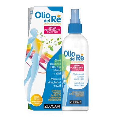Zuccari Linea Olio del Re Repirazione Spray Purificante per Ambienti 150 ml