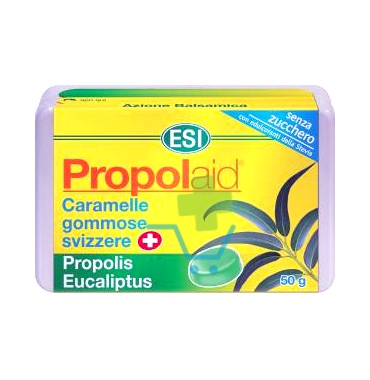 Esi Linea Protezione Inverno PropolAid Caramelle Gommose Svizzere 50 g Eucalipto