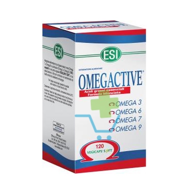 Esi Linea Controllo Colesterolo Trigliceridi OMEGACTIVE Integratore 120 Perle