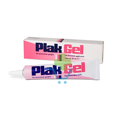 Polifarma Linea Igiene Dentale Plak Gel 0,20 con Beccuccio Applicatore 30 ml
