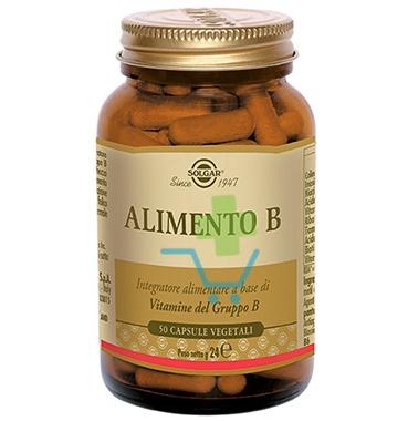 Solgar Linea Vitamine e Minerali Alimento B Integratore Alimentare 50 Capsule