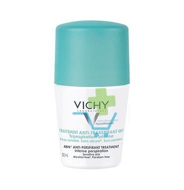 Vichy Linea Deo Anti-Traspirante Deodorante Roll-on con Sali Di Alluminio 50 ml